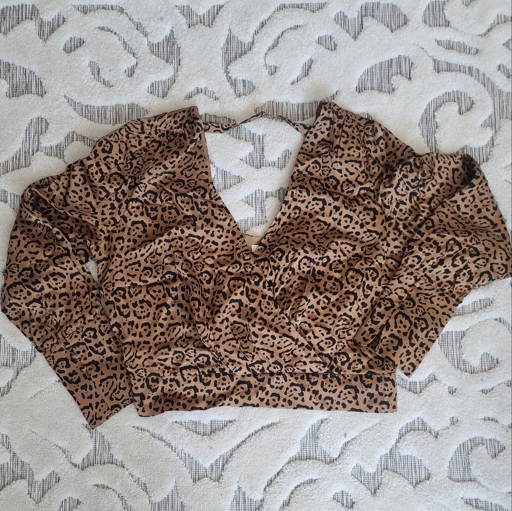 Good american crop top NWT